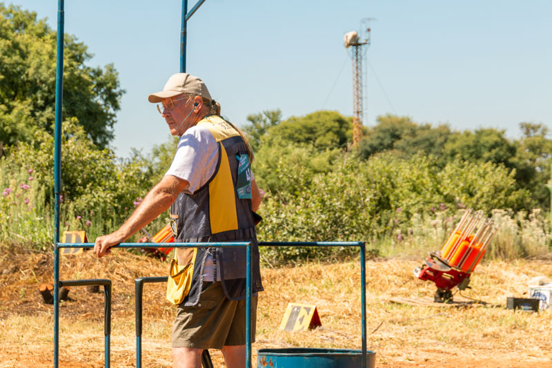 View from Deck with Target Machine